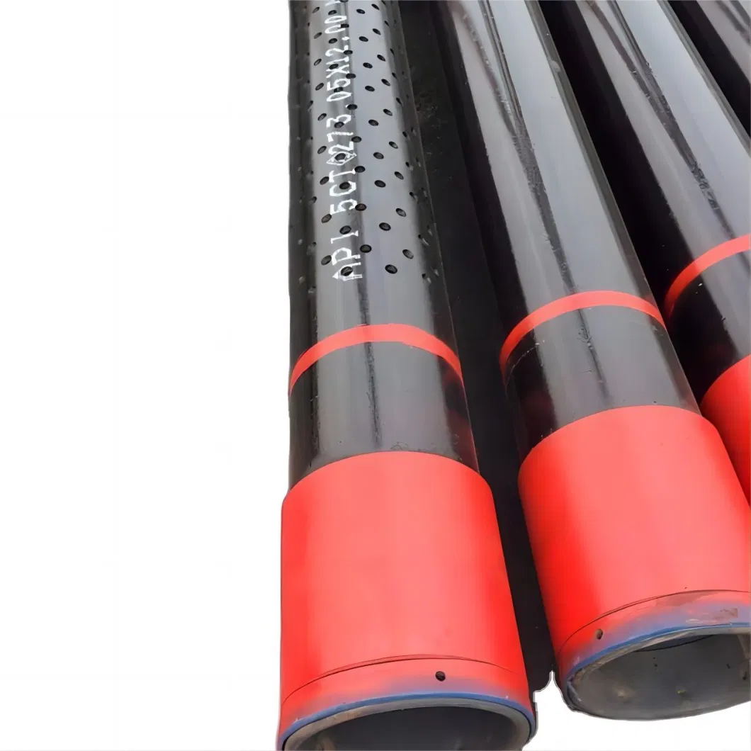 High Quality Factory Direct Wholesale Manufacturer Customized Cheap Price API 5CT J55 K55 L80 N80 T95 Q125 P110 V150 Laser Perforated Slotted Oil Casing Pipe