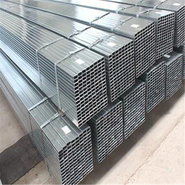 100X100 Square Iron Steel Tube Supplier ERW Shs Ms Square Hollow Section for Construction Material