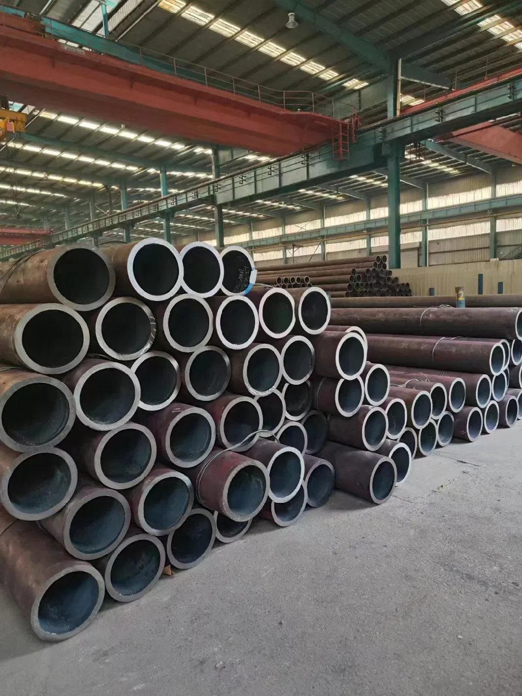 GB/T8162 Standard 20# 45# Hot Rolled Seamless Pipes for Structural Purposes