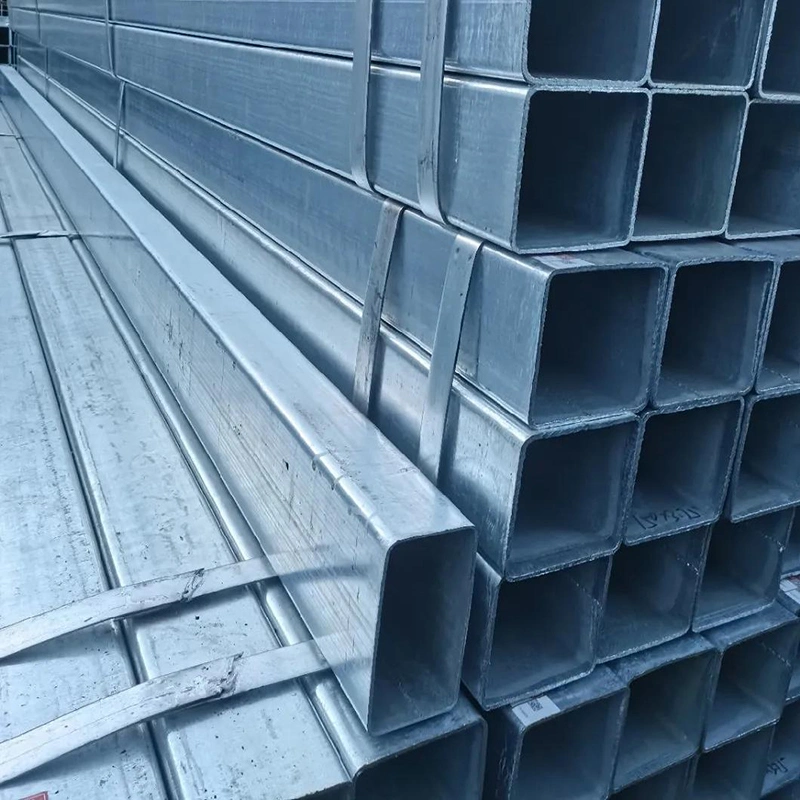 Hollow Galvanised Perforated Carport Coating Square 100*100 Pipe Rectangular Tube