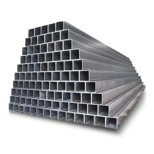 Galvanized Square Steel Pipe Galvanized Steel Sections Supplier for Building Price Square Pipe 10X10 100X100 Steel Square Tube