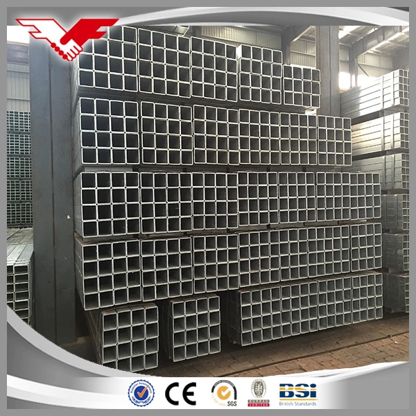 Prime Mild Steel Galvanized and Black Square Steel Profile Hollow Section