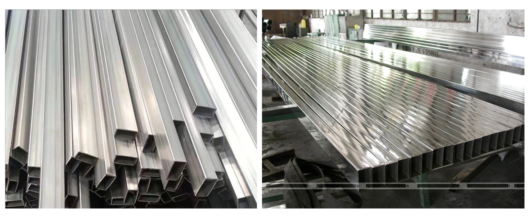 Cold Rolled Drawn Dom 321 304 316 Stainless Ss Square Steel Tube
