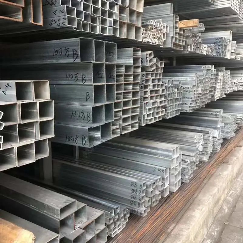 ASTM A53 Zinc Coated Q195 Q235 Q345 Hot Dipped Galvanized Steel Tube Hollow Section Rectangular Tube Square Galvanized Steel Pipe