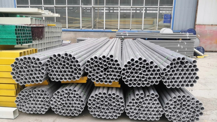 Composite GRP/FRP Plastic Pipe Manufacturers FRP/GRP Pultruded Profiles Fiberglass Round Pipe