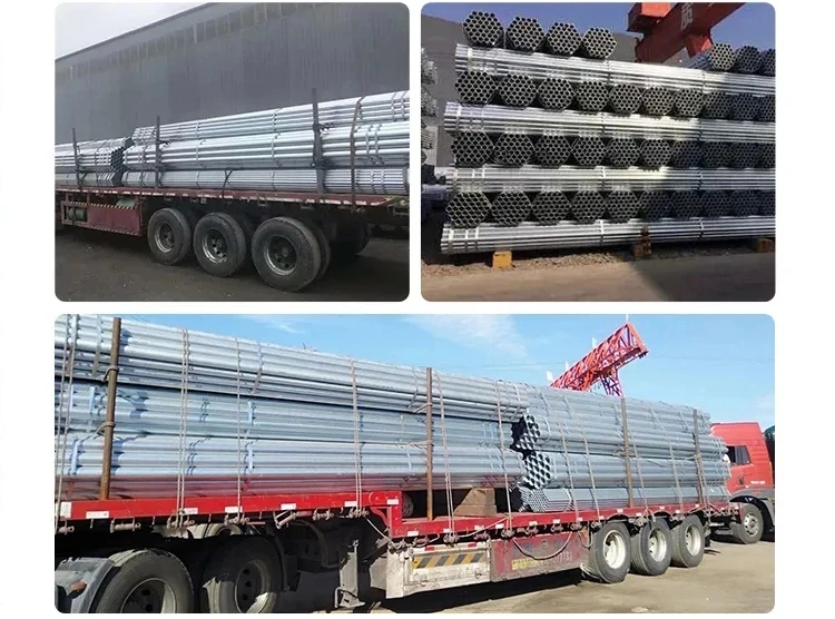 Welded Steel Hollow Pipe Round Shape Structural Tubes Manufacturer