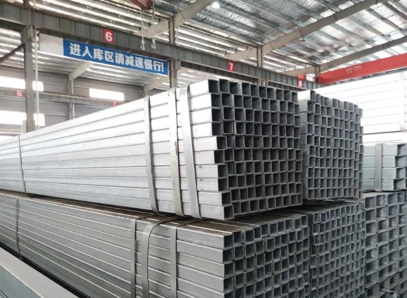 Building Material Telescoping Perforated Galvanized Steel Square/Rectangular Tube