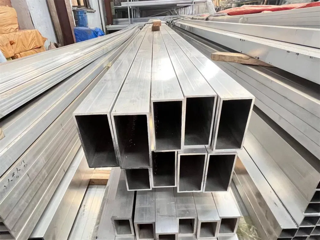 Carbon Steel Square Tube Large Diameter Thick-Walled Hollow Stainless Steel Tube Seamless Rectangular Tube 304 Seamless Decorative Square Tube