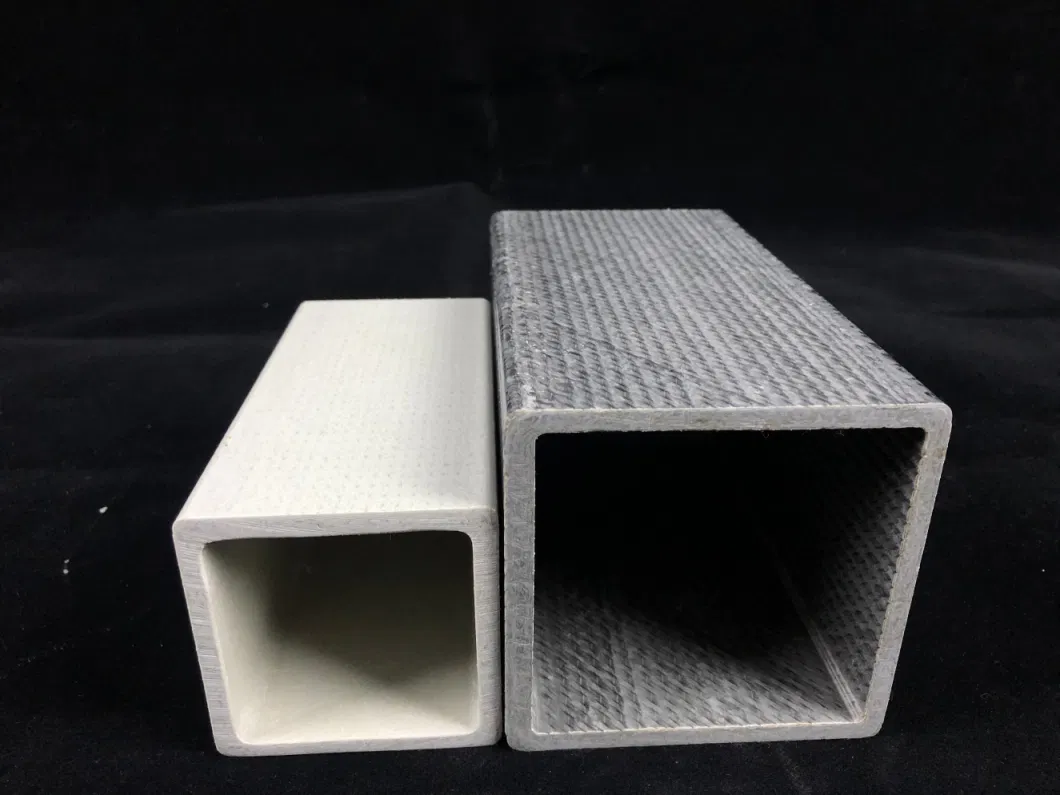 Composite GRP/FRP Plastic Pipe Manufacturers FRP/GRP Pultruded Profiles Fiberglass Round Pipe