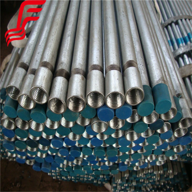 ASTM Steel Pipe ERW Q235 Q195 Structural Mild Galvanized Steel Pipe