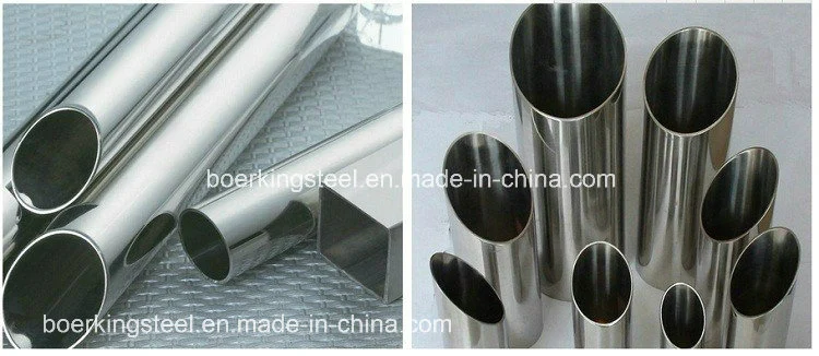 201 301 304 316 Square/Round Welded Stainless Steel Slot Pipe for Glass Fence