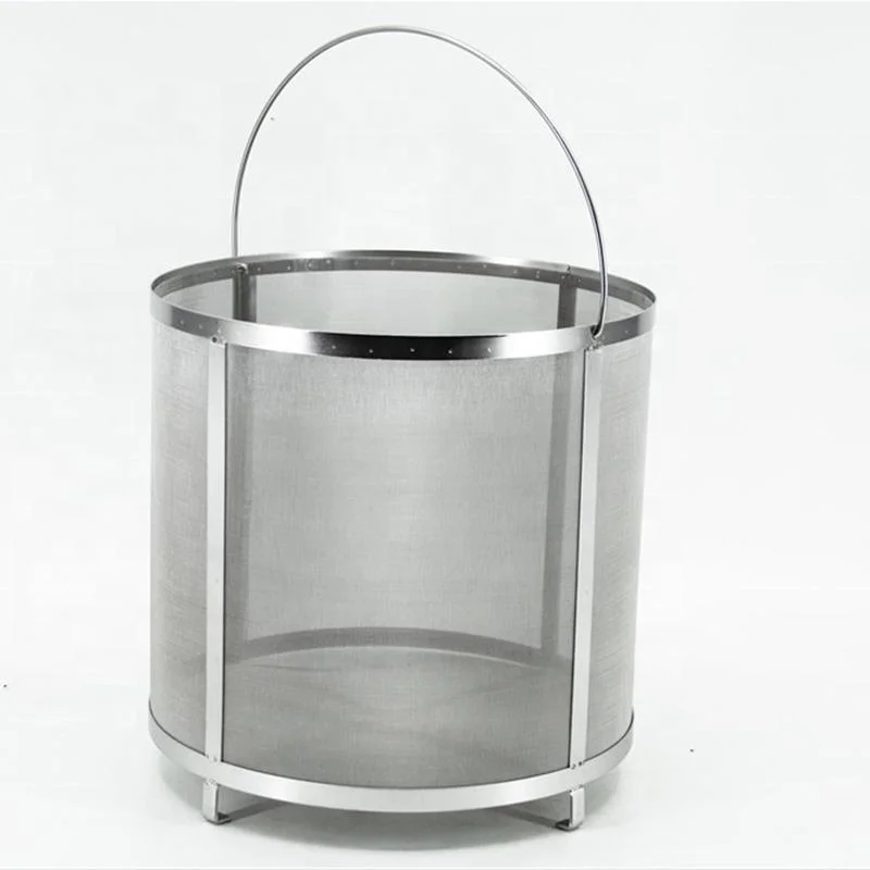 Stainless Steel Wire Mesh Filtering Tube / Beer Brewing Bucket