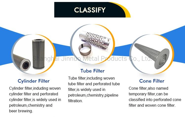 Stainless Steel Perforated Cylinder Filter Pipe Tube