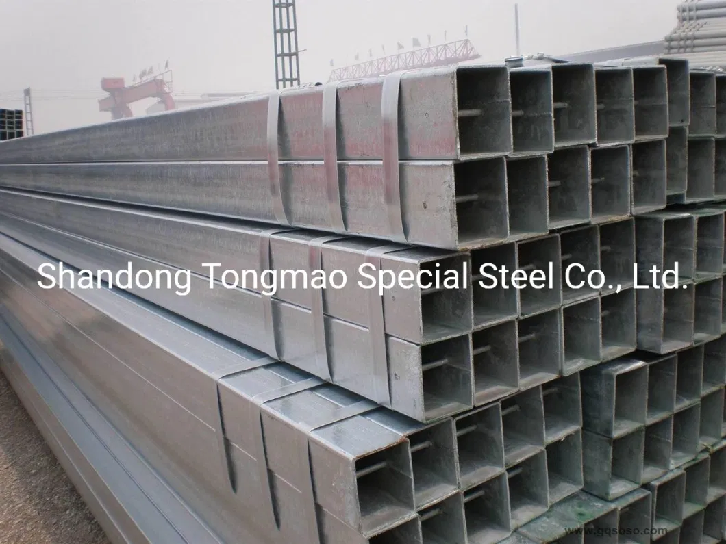 Cold Rolled Pre Galvanized Welded Square / Rectangular Steel Pipe/Tube/Hollow Section Steel Pipe