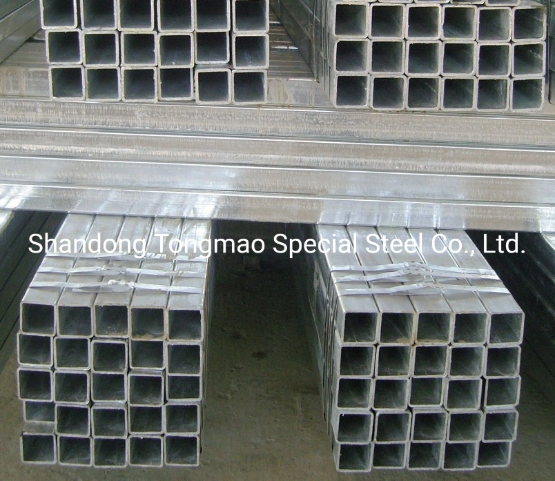 Cold Rolled Pre Galvanized Welded Square / Rectangular Steel Pipe/Tube/Hollow Section Steel Pipe