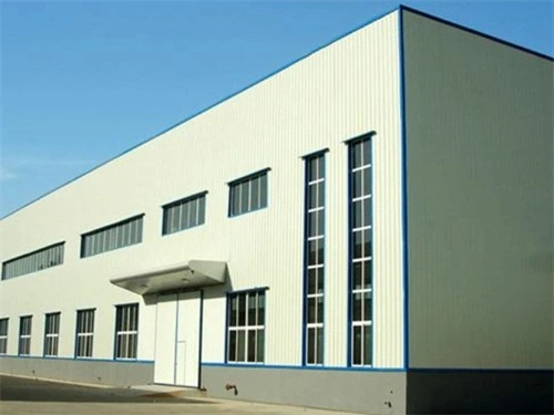 Manufacture Workshop Metal Building Prefabricated Steel Metal Frame Structure Construction