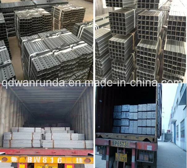 Galvanized Square Perforated Pipe