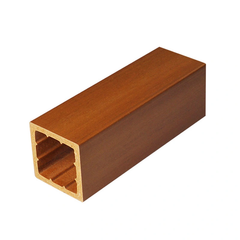 Wood Plastic Composite Hollow Square WPC Rectangular Timber Tube Indoor