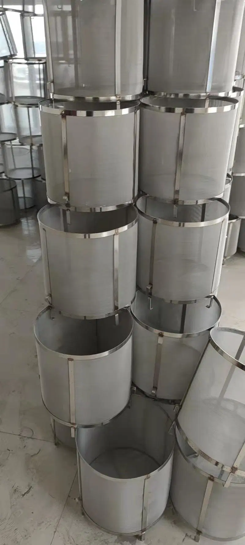 Stainless Steel Wire Mesh Filtering Tube / Beer Brewing Bucket