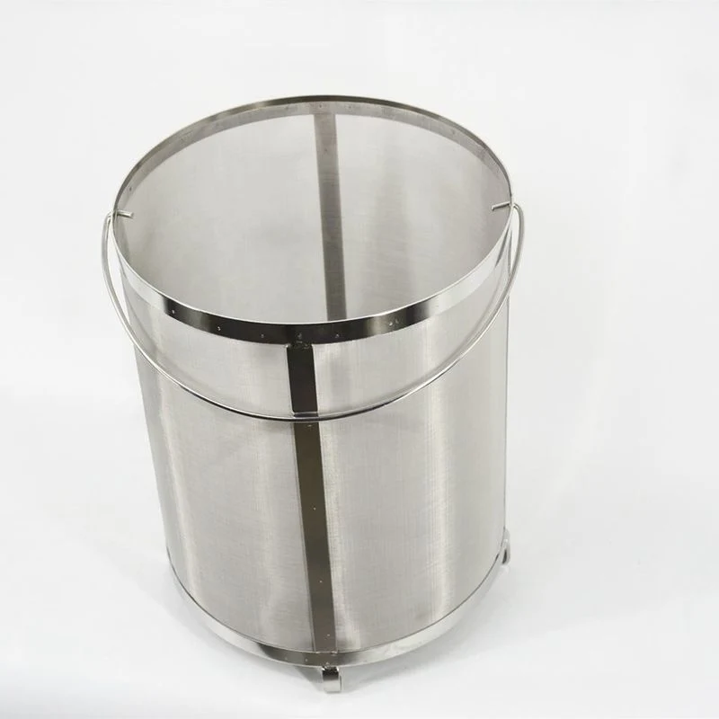 Stainless Steel Wire Mesh Filtering Tube / Beer Brewing Bucket