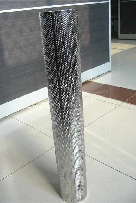 Stainless Steel Perforated Filter Metal Pipe/Tube for Water or Oil Treatment