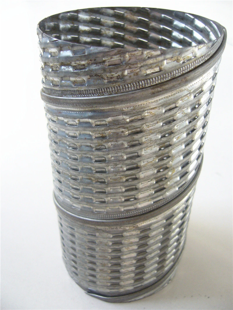 Stainless Steel Perforated Filter Metal Pipe/Tube for Water or Oil Treatment