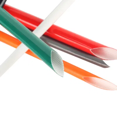  Insulating Silicone Fiberglass Sleeving for Flexible Pipe Protection