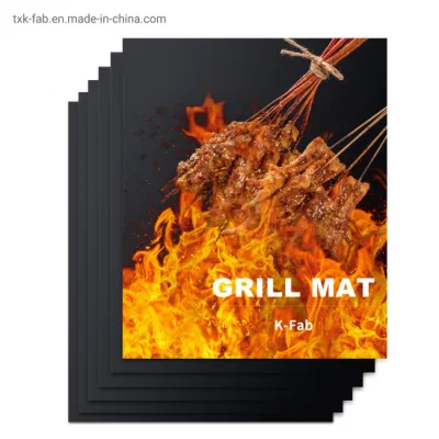  Heat Resistant PTFE Fiberglass Fabric Mat for BBQ Grill Cooking Mat