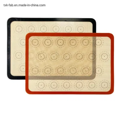 Food Grade Heat Resistant Fiberglass Silicone Baking Pastry Mat for Kitchen Cooking