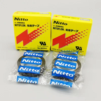  25mm Width High Dielectric Strength Flexible Heat Protection Seal Tape Nitton 903UL