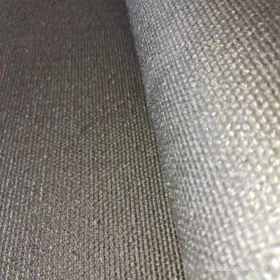 Solder Welding Slags Resistant Graphite Coated Fiberglass Cloth Roll Glass Fiber Fabric Roll Fire Blanket Roll Welding Blanket Roll