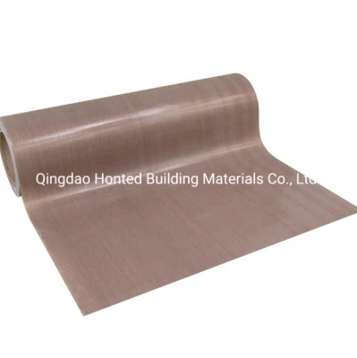 Heat Resistant Non Stick PTFE Coated Fiberglass Cloth / Glass Fiber Cloth for Solar Panels