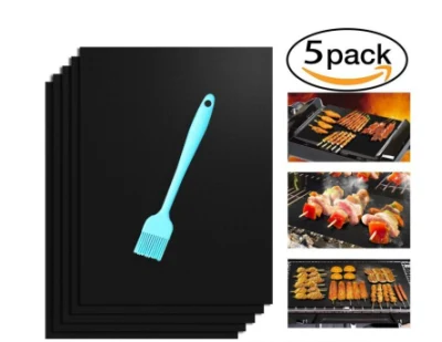  Non Stick Kitchen Ware BBQ Grill Mat BBQ Mat PTFE BBQ Grill Mat Cooking