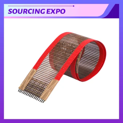 High Temperature Resist Food Grade PTFE Conveyor Belt for Dryer Machine for Fruits, Vegetables