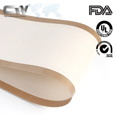 High Quantity Customized PTFE Coated Fiberglass Dryer Conveyor Belts