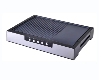  2000W Desktop BBQ Grill Detachable Plates