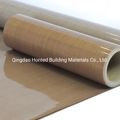 Heat Resistant Non Stick PTFE Coated Fiberglass Cloth / Glass Fiber Cloth for Solar Panels