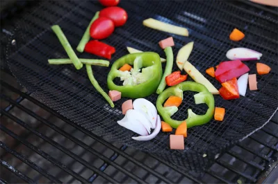 Hot Selling Non-Stick PTFE Material BBQ Grill Mesh Baking Sheet