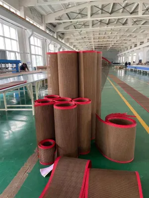 Good Quality PTFE Coated Fiberglass Open Mesh Belt
