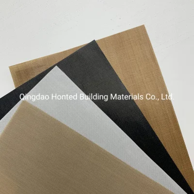 Heat Resistant Non Stick PTFE Coated Fiberglass Cloth / Glass Fiber Cloth for Solar Panels