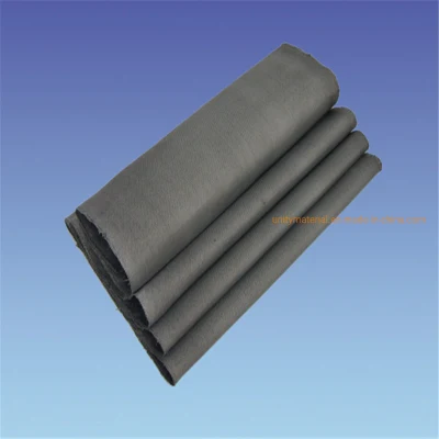  High Temperature &amp; Chemical Resistant 1.5mm Double Side Graphite Coated Fiberglass Cloth Fiber Glass Fabric