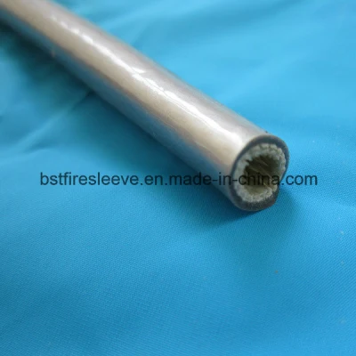 Ss Corrugated Metallic Pipe Protector Sleeve Stainless Steel Braided Conduit Insulation Materials Silicone Coated Fiberglass Metal Hose Protective Covers