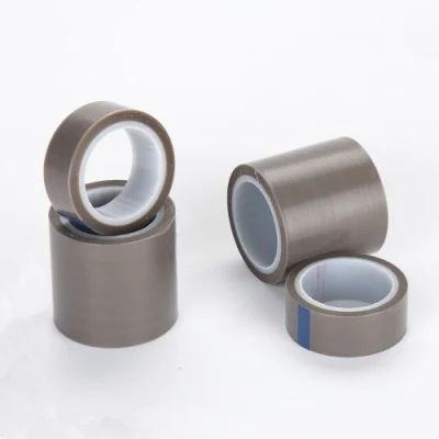  High Insulation 0.13mm Grey Pure PTFE Skived Film Adhesive Tape