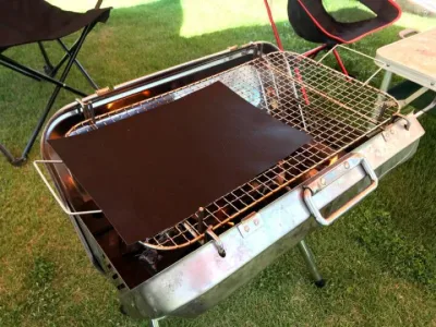  Food Safe Reusable PTFE Fiberglass Fabric BBQ Grill Mat Oven Liner