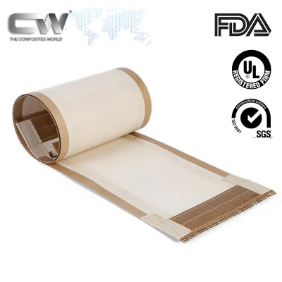 High Quantity Customized PTFE Coated Fiberglass Dryer Conveyor Belts