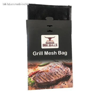  Different Size Reusable Nonstick Barbecue Mesh Grill Bag for BBQ Tool Set