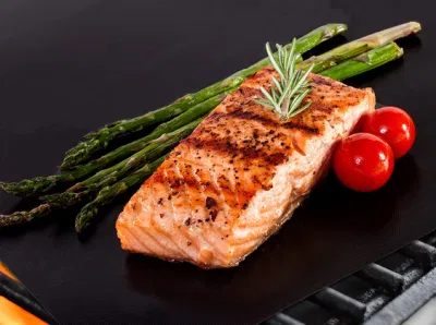  Food Grade PTFE Fiberglass Cloth Fabric for BBQ Baking Grill Mat