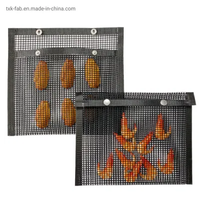 Food Safe Reusable Nonstick Barbecue Mesh Grill Bag for BBQ Tool Set