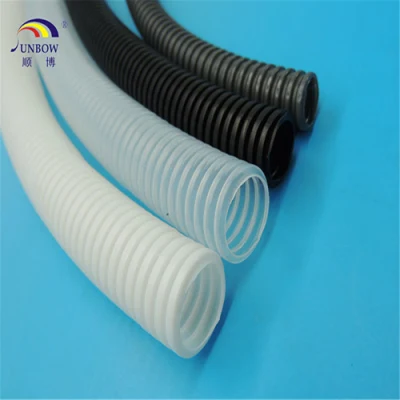  PA/PP/PE Plastic Flexible Corrugated Cable Wire Hose Pipe
