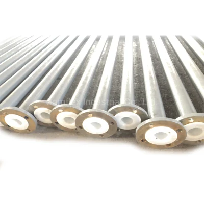 Acid Alkali Chemical Corrosion Resistant Carbon Steel Pipe Flange PTFE Lined Elbow Pipe